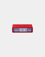 Custom LCD alarm clock Lexon Flip Classic - Red