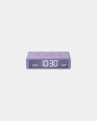 Custom LCD alarm clock Lexon Flip Classic - Lilac