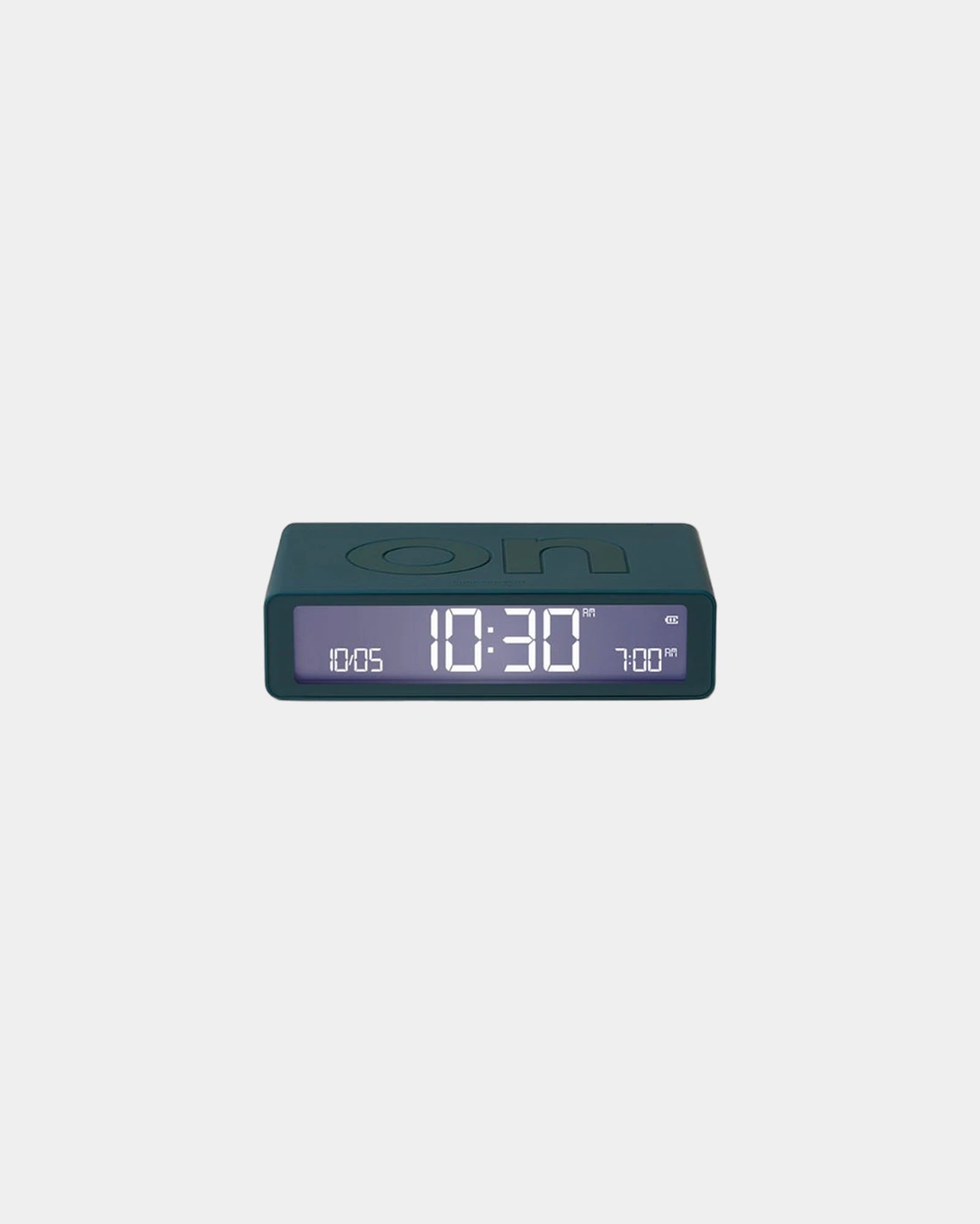 Custom LCD alarm clock Lexon Flip Classic - Duck Blue