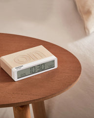 Custom rechargeable LCD alarm clock Lexon Flip+ - 20