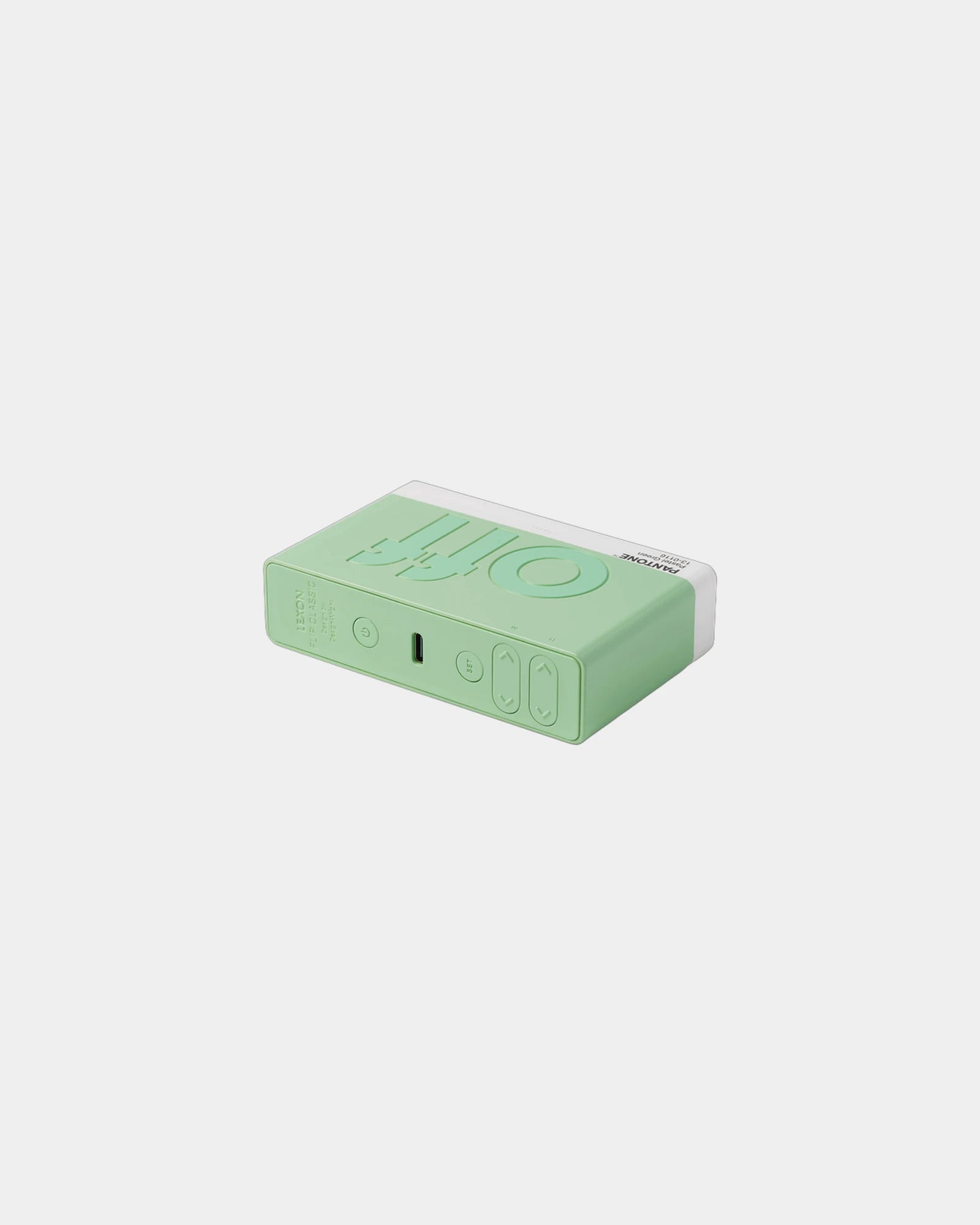 Custom rechargeable LCD alarm clock Lexon Flip+ - 11