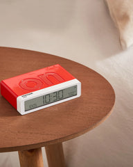 Custom rechargeable LCD alarm clock Lexon Flip+ - 39