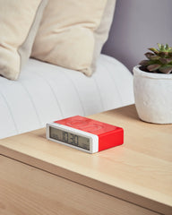 Custom rechargeable LCD alarm clock Lexon Flip+ - 36