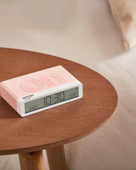 Custom rechargeable LCD alarm clock Lexon Flip+ - 28