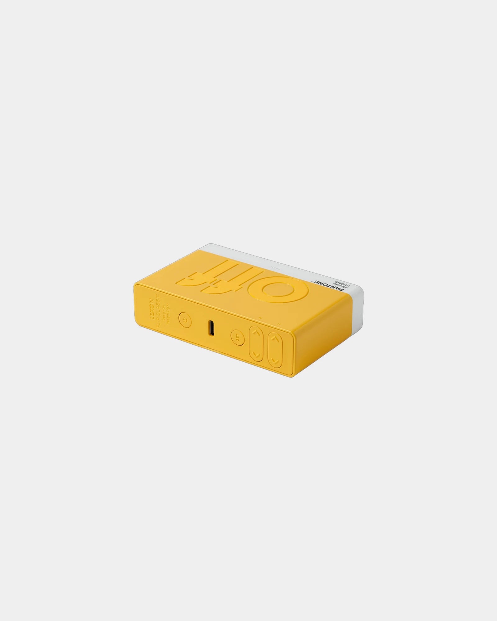 Custom rechargeable LCD alarm clock Lexon Flip+ - 3