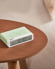 Custom rechargeable LCD alarm clock Lexon Flip+ - 16