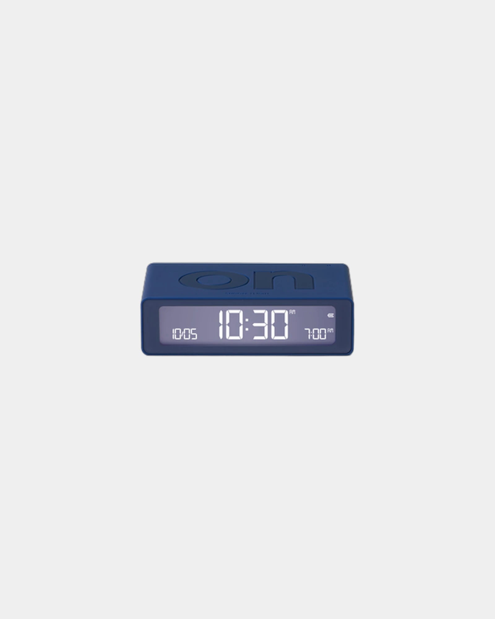 Custom LCD mini alarm clock Lexon Flip Mini - Dark Blue