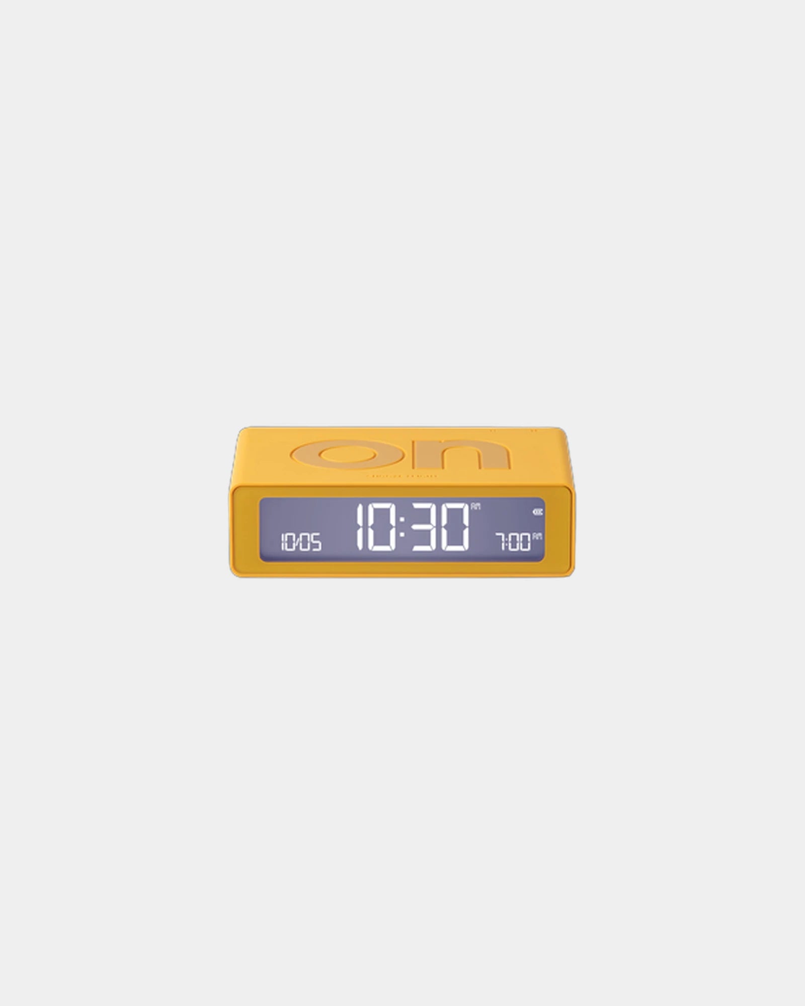 Custom LCD mini alarm clock Lexon Flip Mini - Yellow