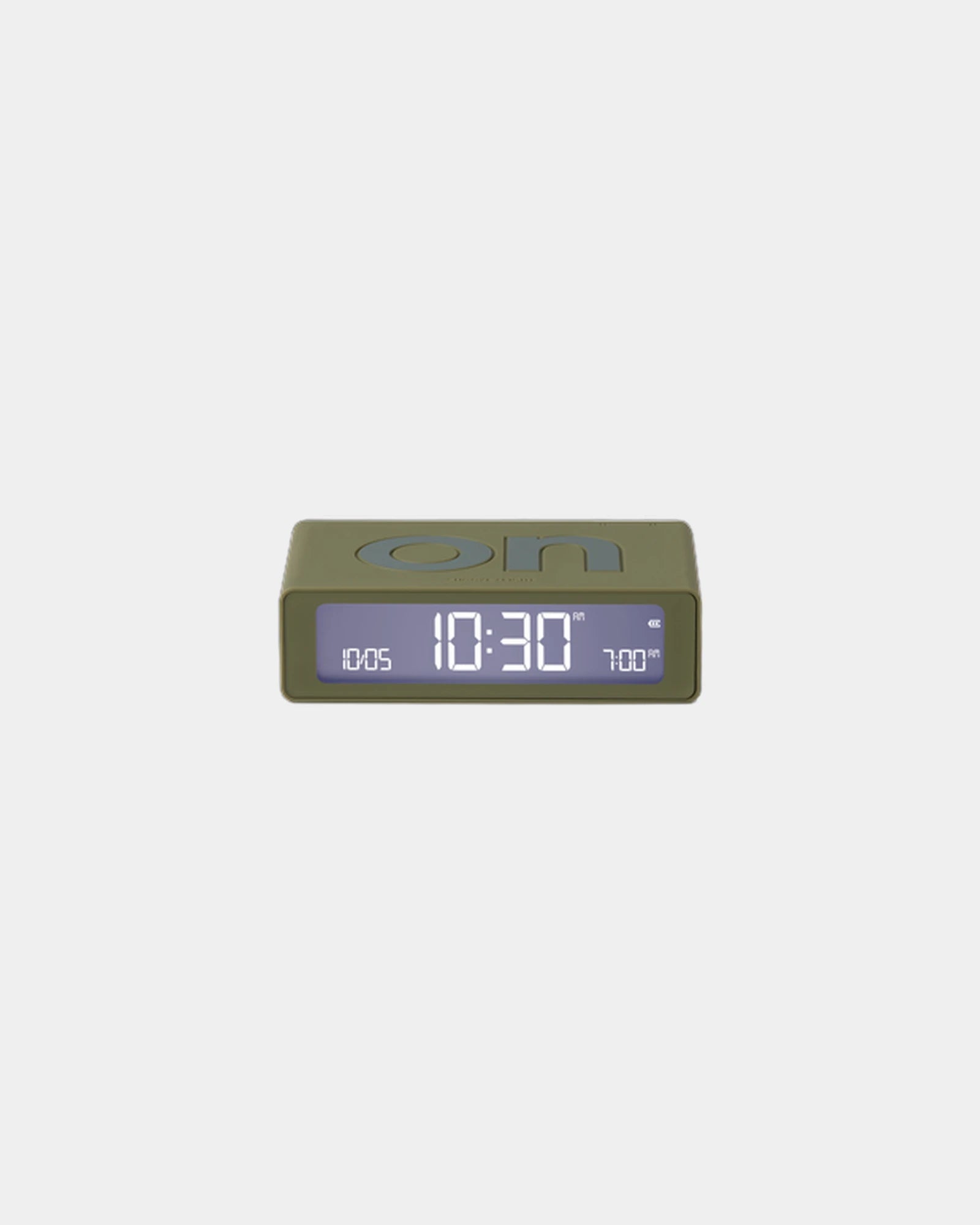Custom LCD mini alarm clock Lexon Flip Mini - Khaki