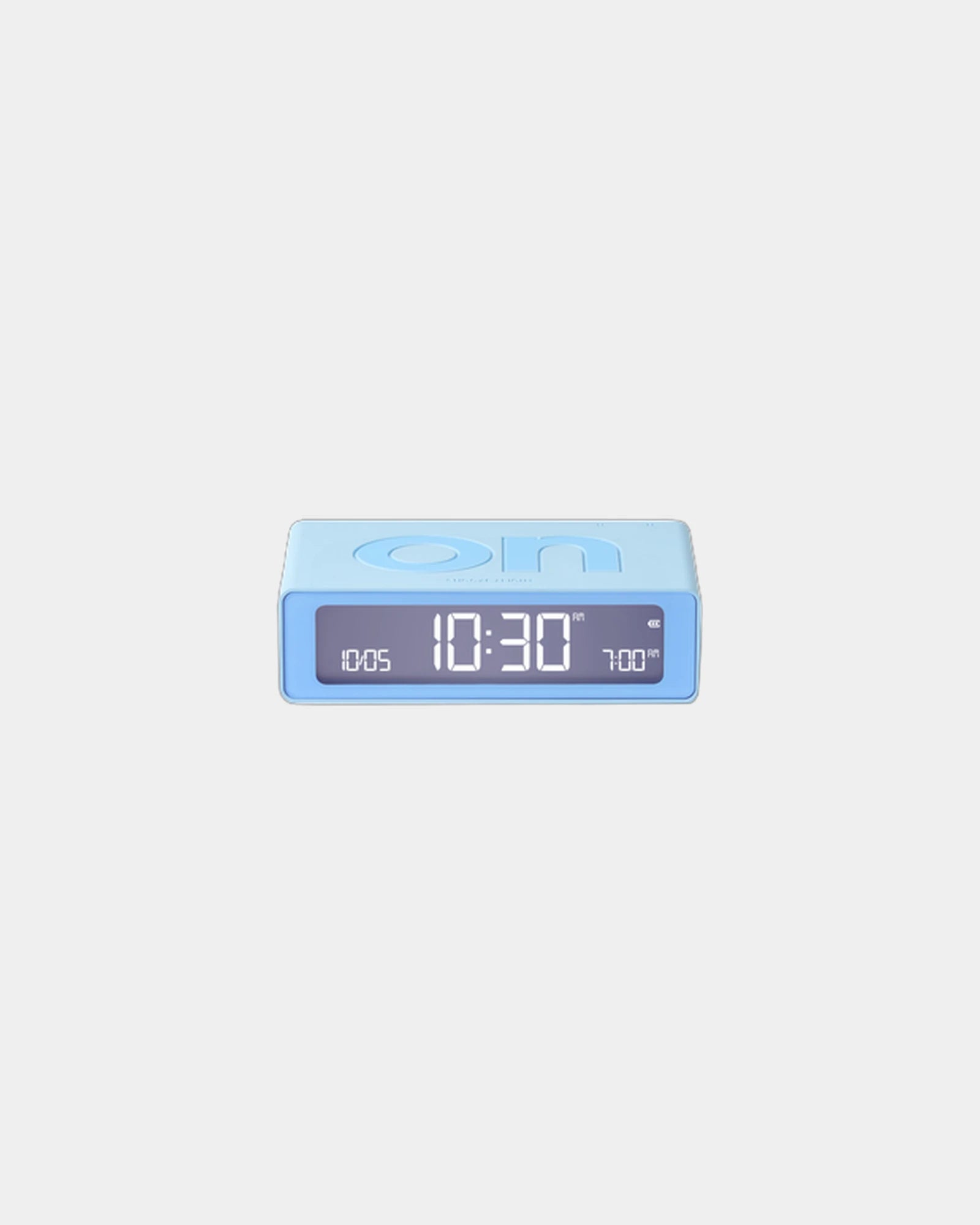 Custom LCD mini alarm clock Lexon Flip Mini - Light Blue