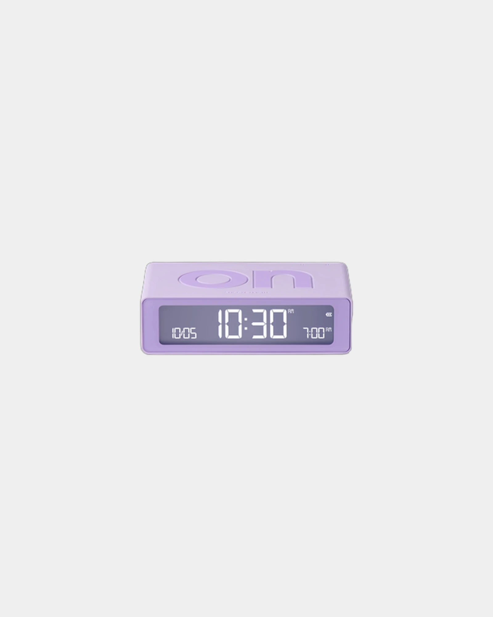 Custom LCD mini alarm clock Lexon Flip Mini - Lilac