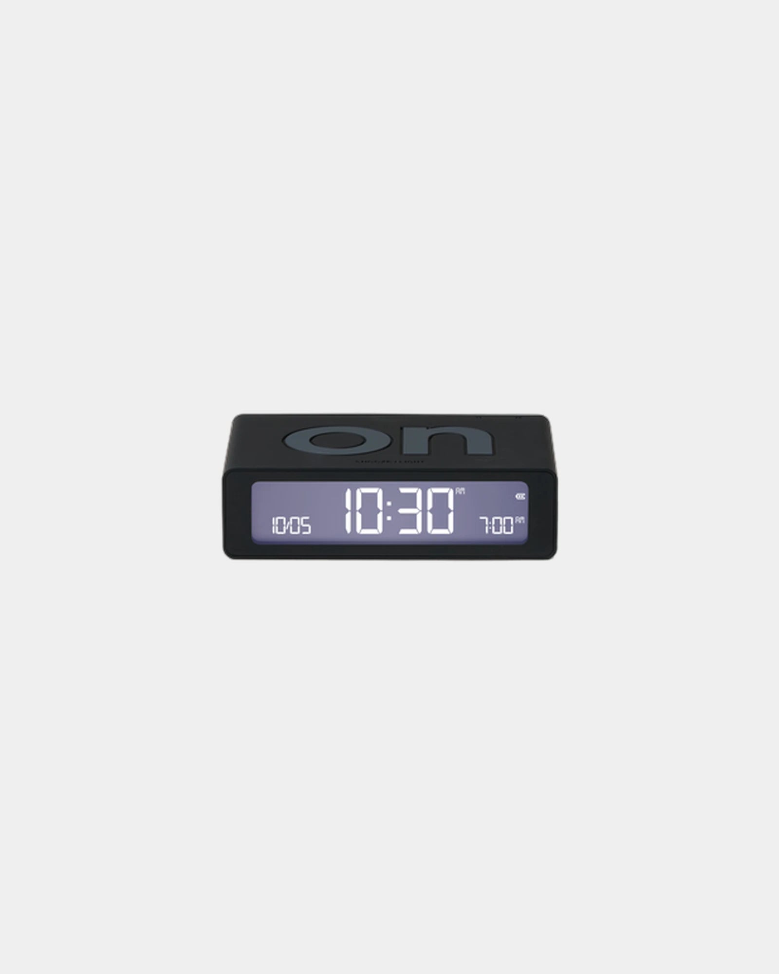 Custom LCD mini alarm clock Lexon Flip Mini - Black
