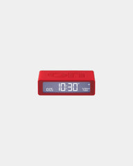 Custom LCD mini alarm clock Lexon Flip Mini - Red