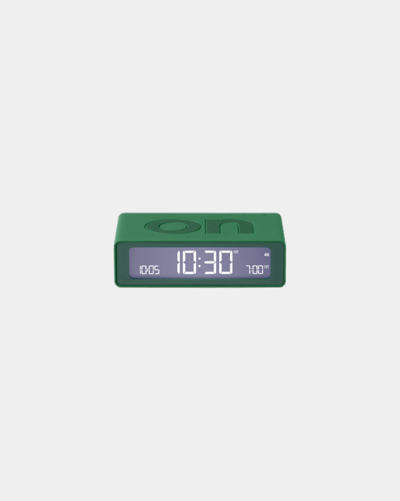 Custom LCD mini alarm clock Lexon Flip Mini - Green
