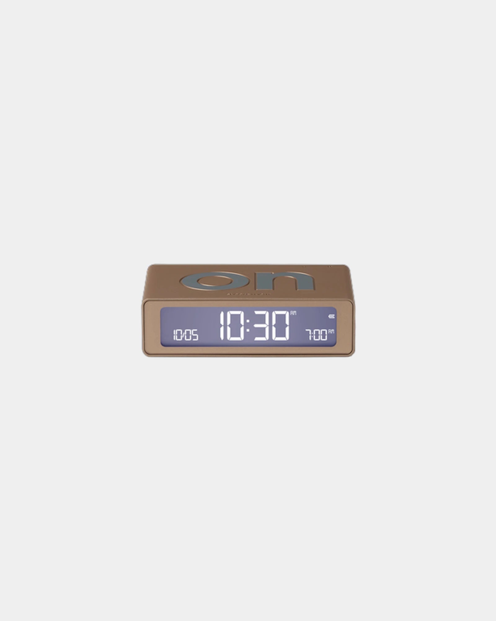 Custom LCD mini alarm clock Lexon Flip Mini - Soft Gold