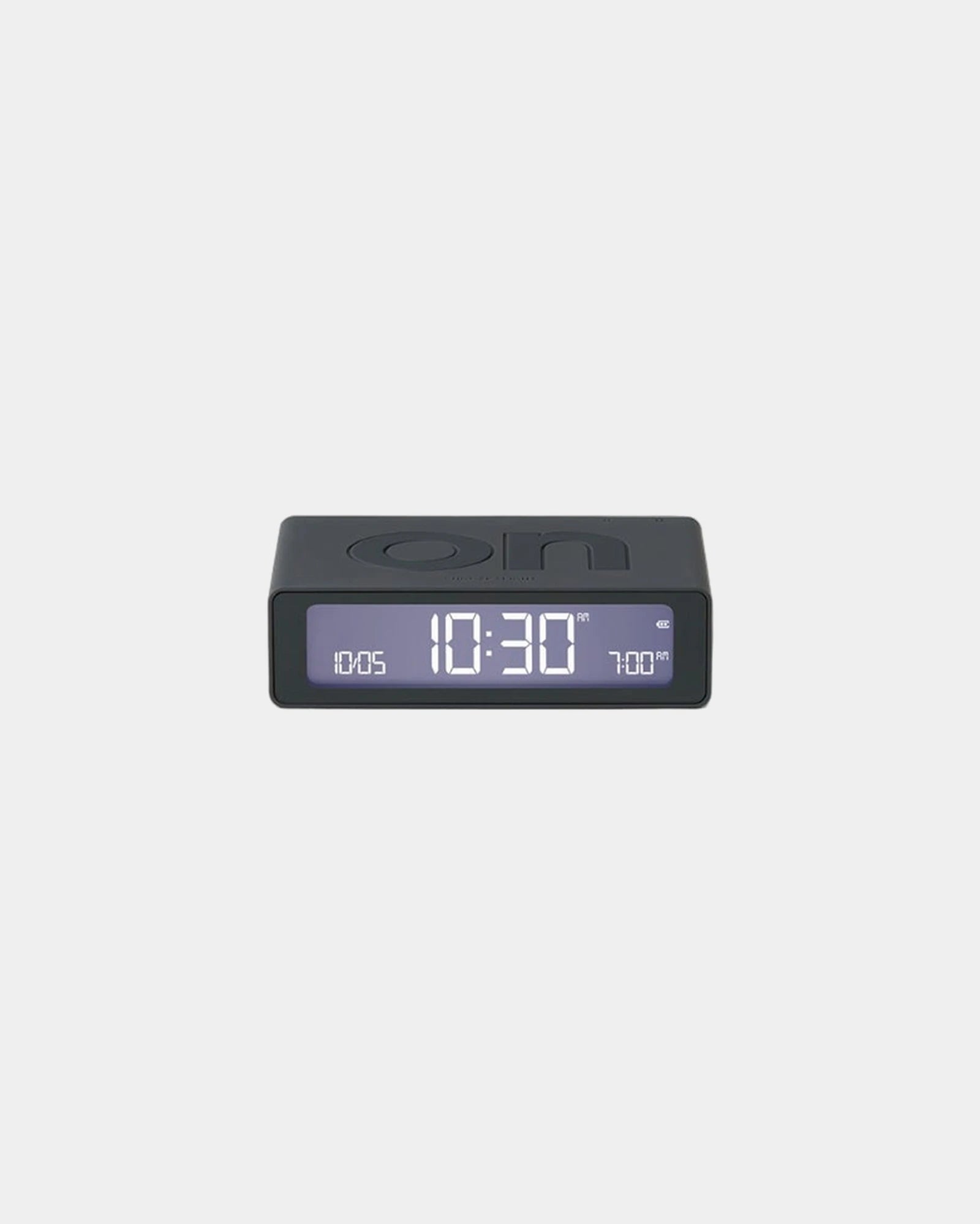 Custom LCD mini alarm clock Lexon Flip Mini - Dark Grey