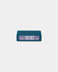Custom LCD mini alarm clock Lexon Flip Mini - Duck Blue