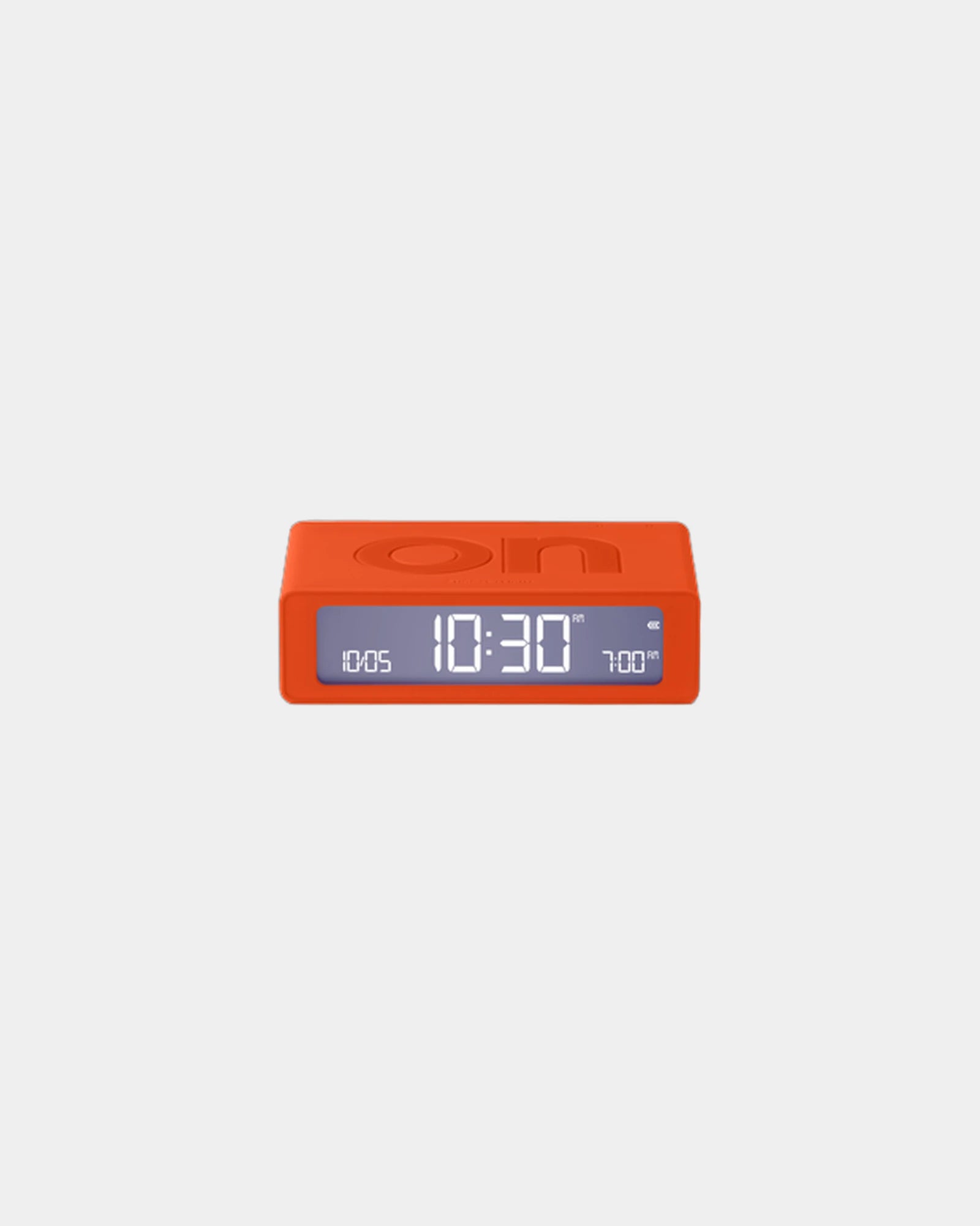 Custom LCD mini alarm clock Lexon Flip Mini - Orange