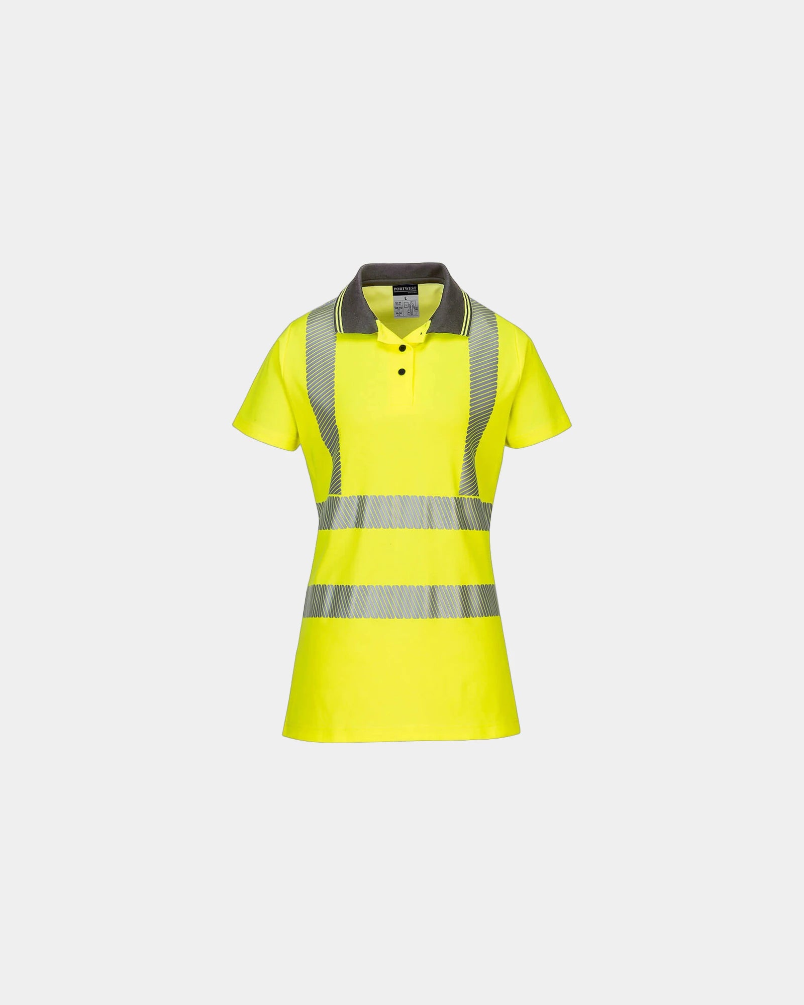 Polo coton majoritaire Ladies Pro à personnaliser - Jaune-Vert