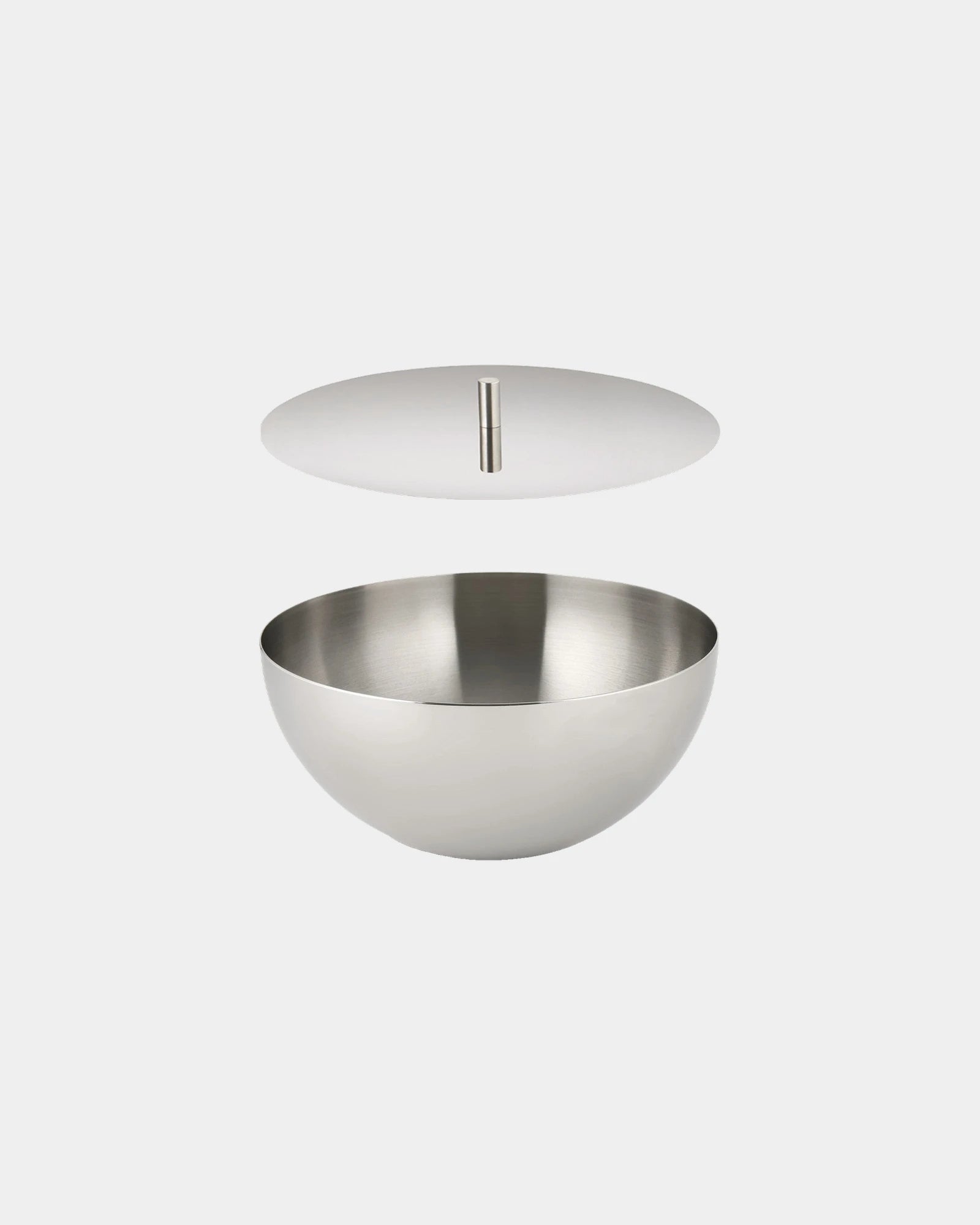 Custom stainless steel decorative container Alessi Rocc
