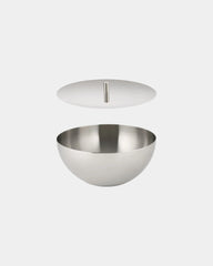 Custom stainless steel decorative container Alessi Rocc