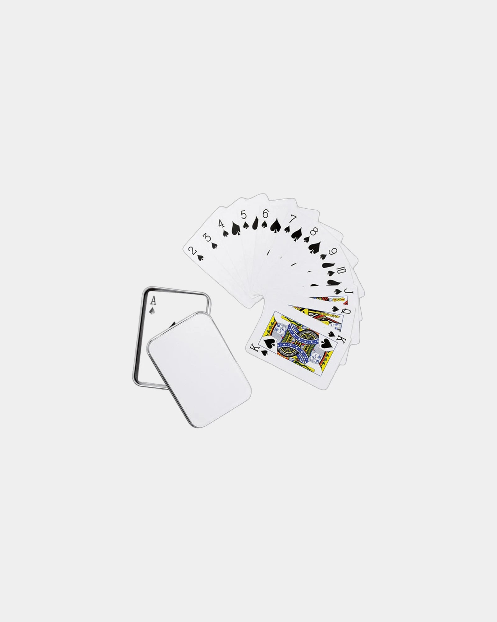 Promotional classic playing cards in tin box - 2