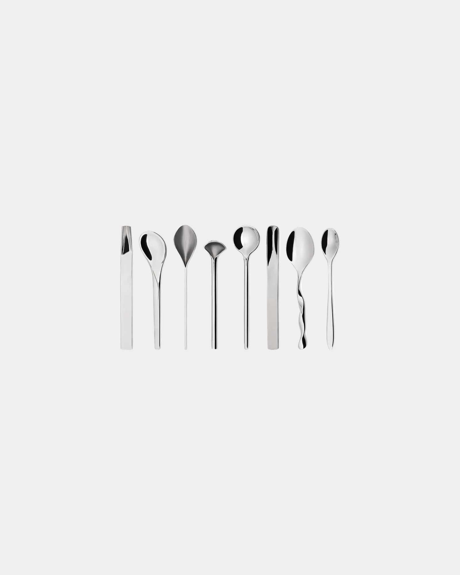 Custom eco-friendly stainless steel coffee spoons Alessi - Silver