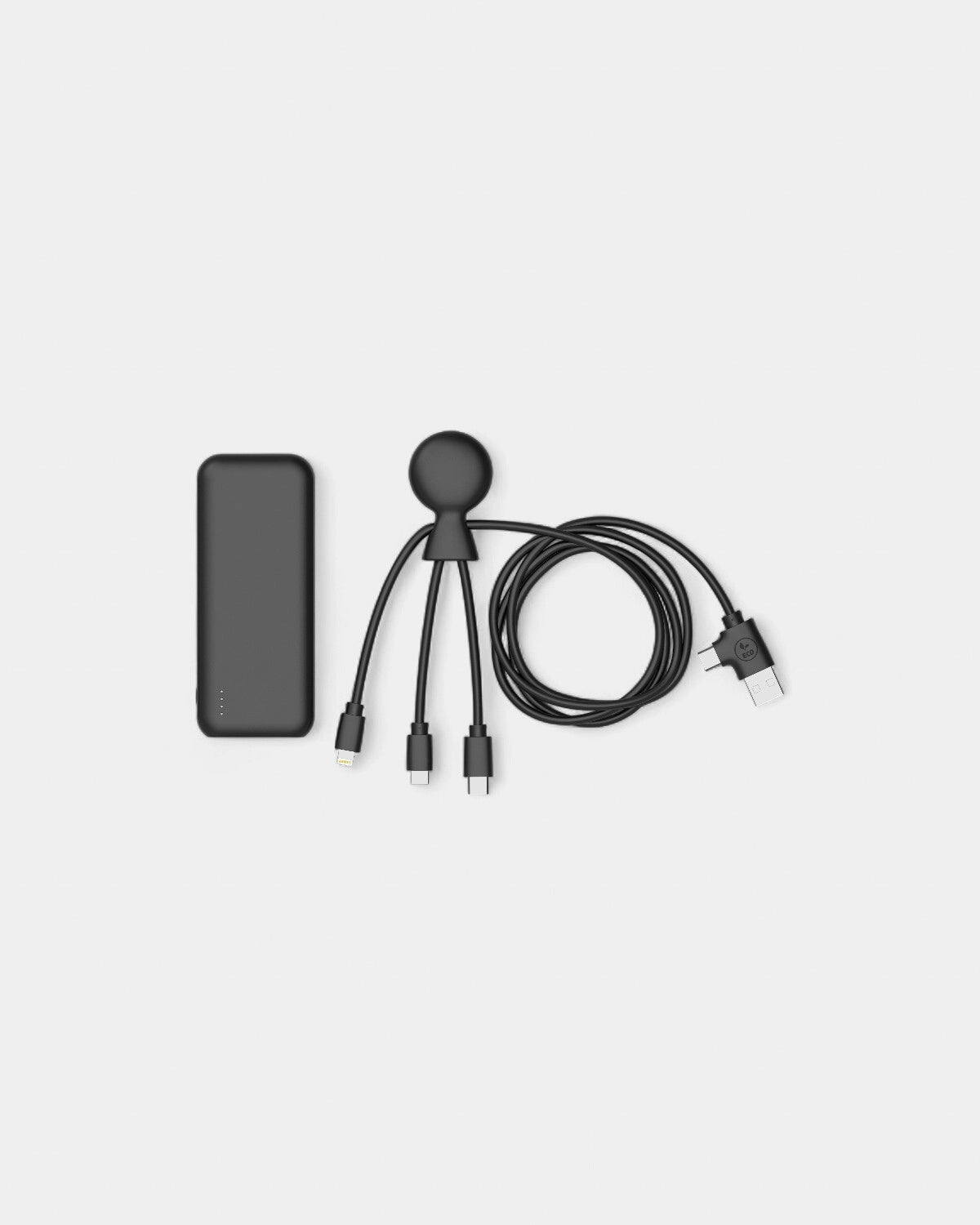 Powerbank 7000 mAh & multi-connector cable 1 m to customize