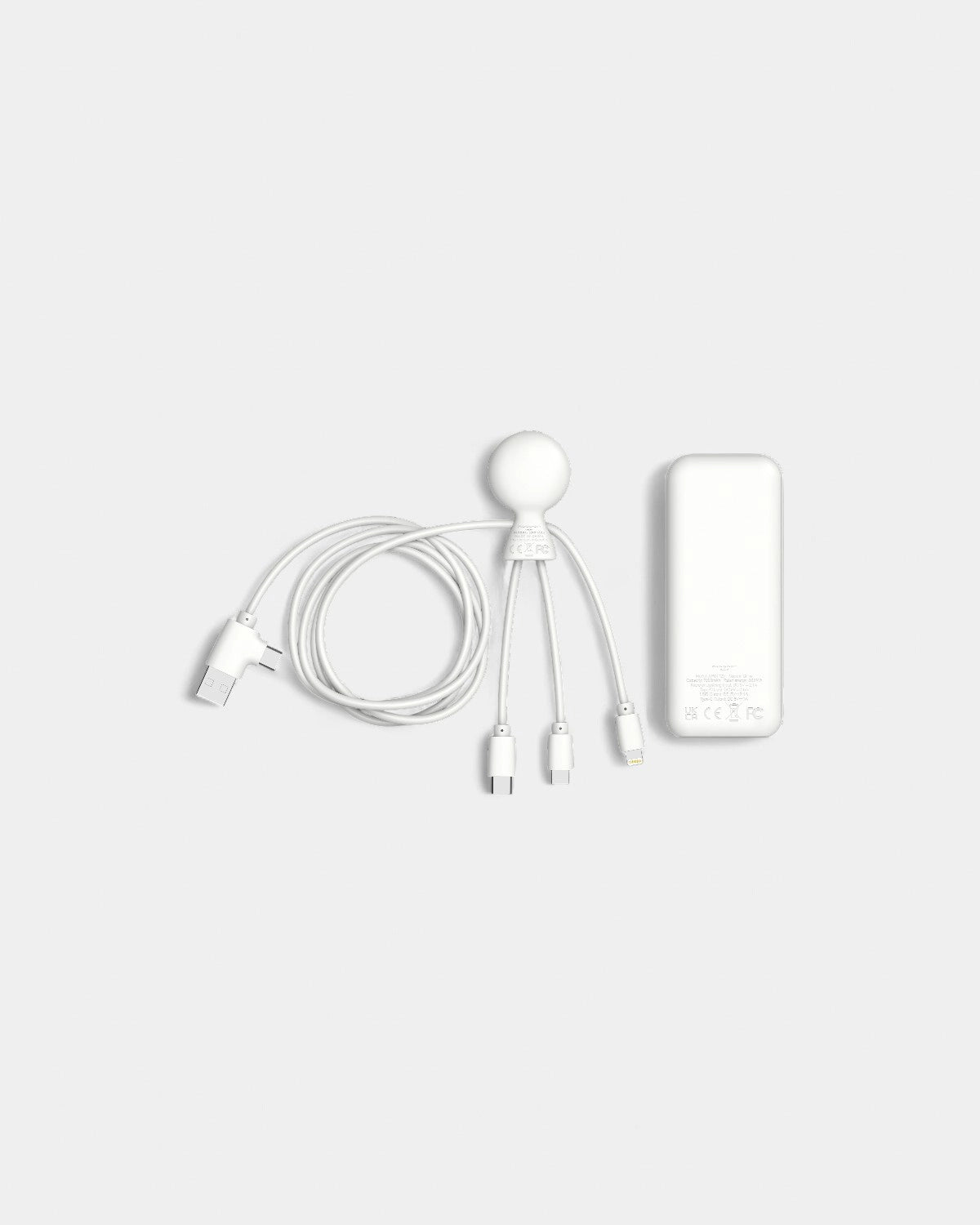 Powerbank 7000 mAh & multi-connector cable 1 m to customize