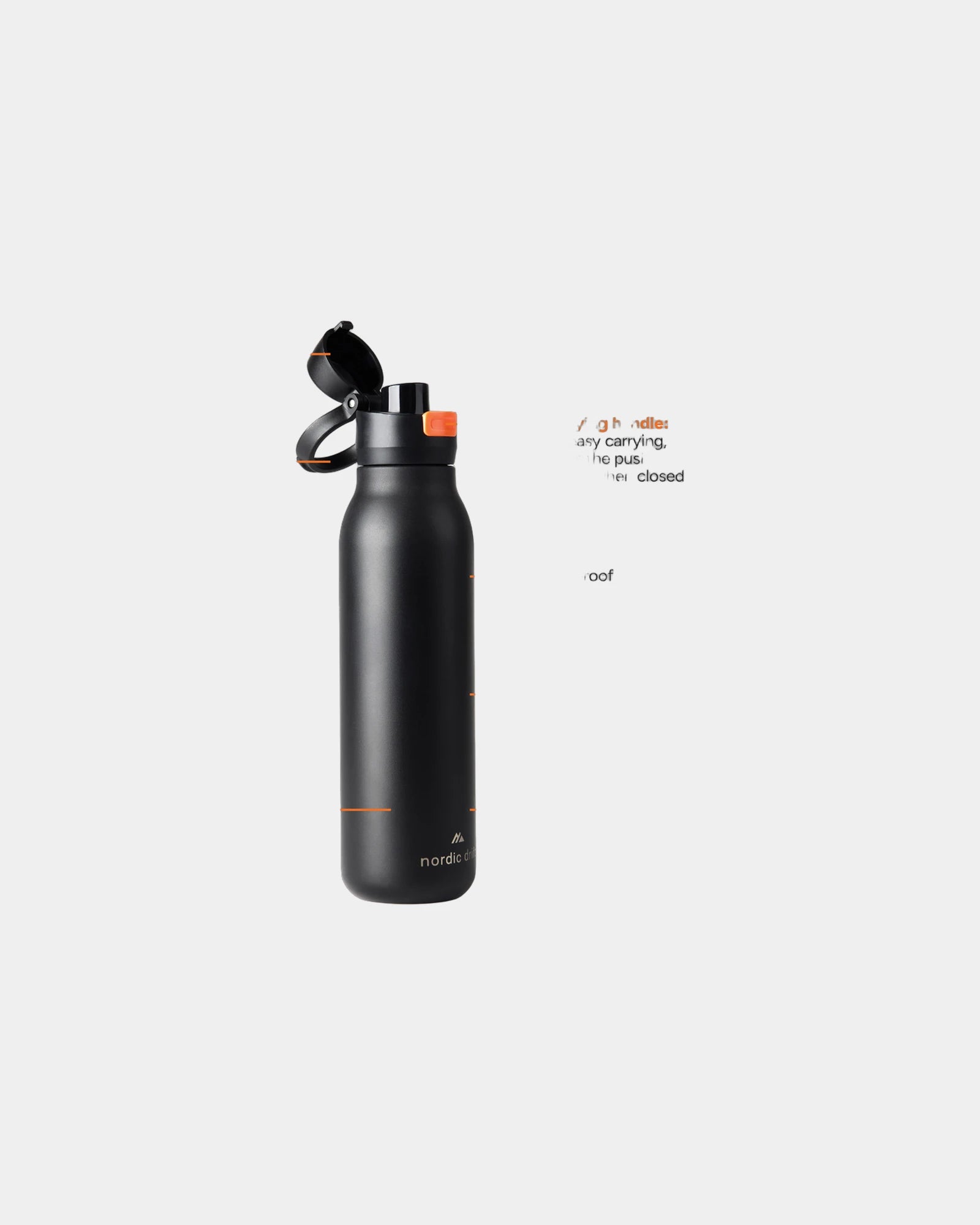 Promotional recycled stainless steel water bottle 750ml - 1