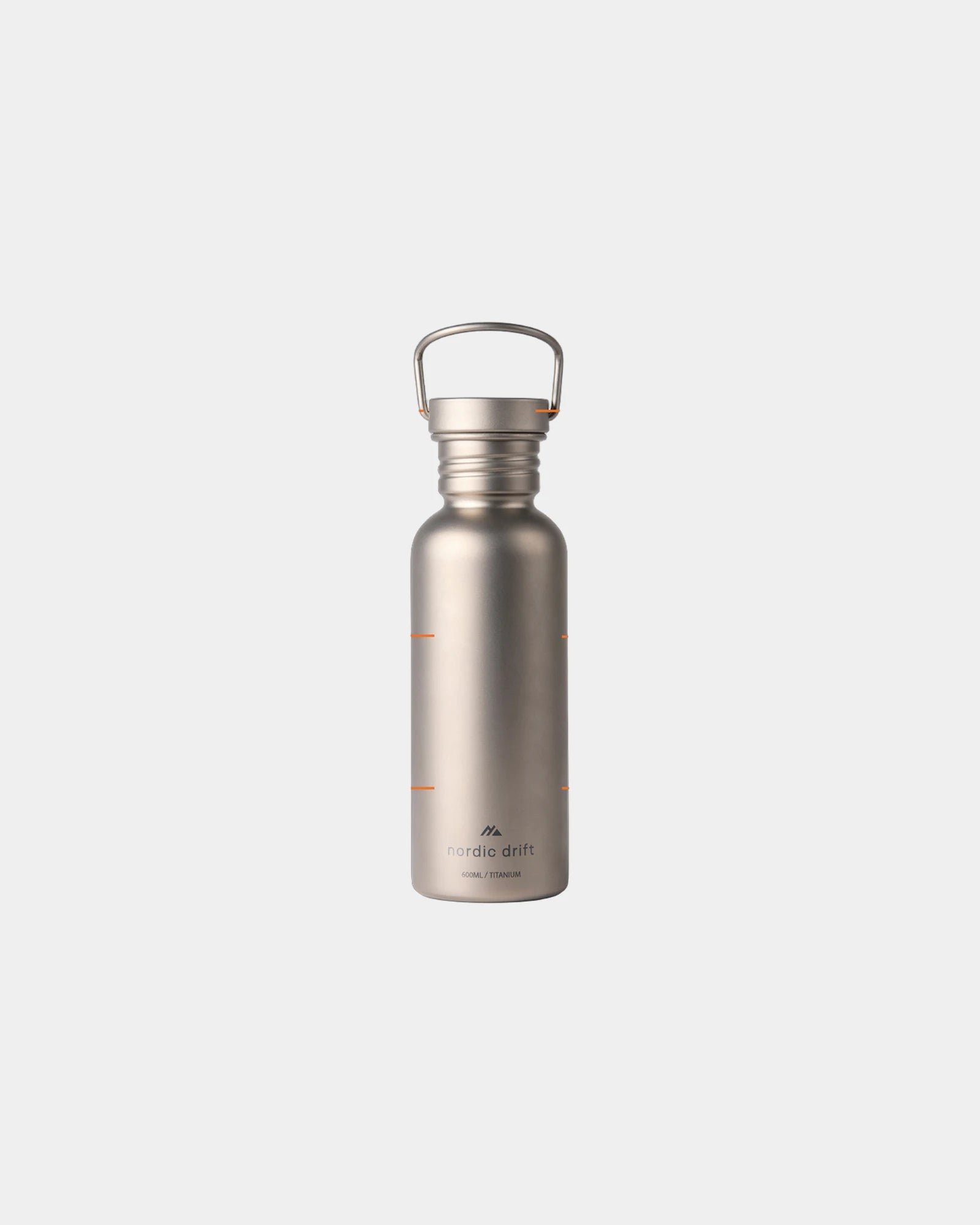 Promotional ultra-light titanium water bottle 600ml - 1