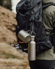 Promotional ultra-light titanium water bottle 600ml - 9