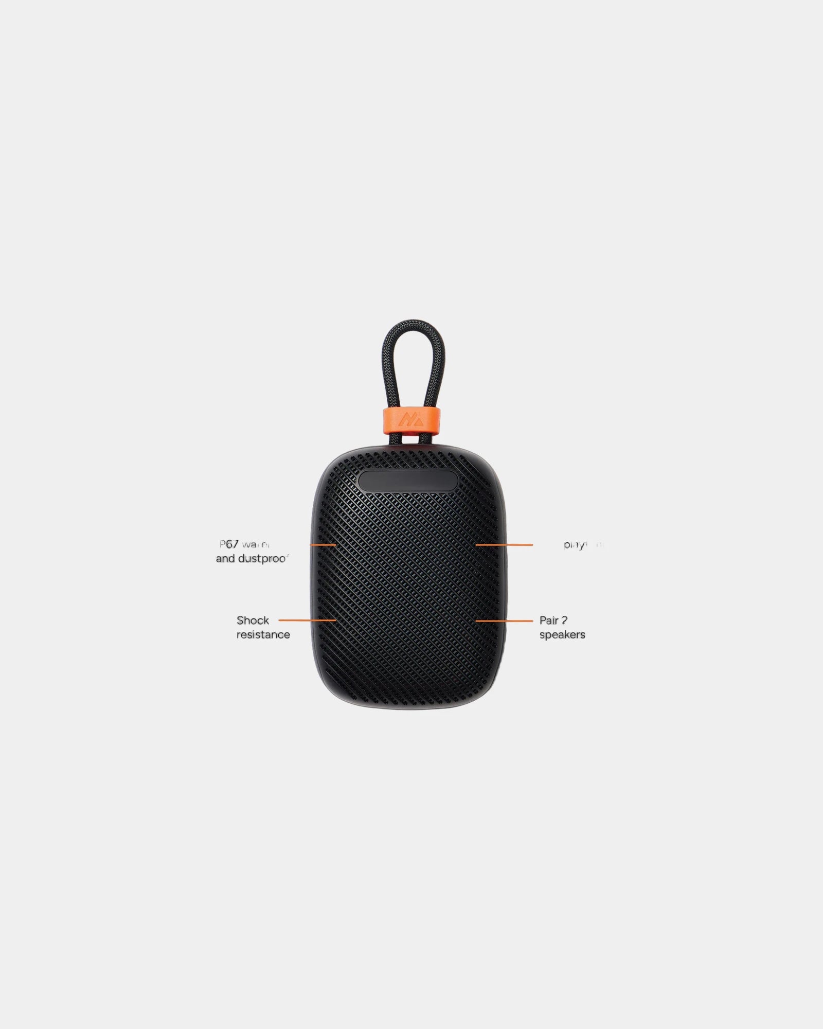Promotional IP67 waterproof speaker Nordic Drift Titan - 1