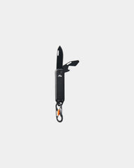 Promotional stainless steel multifunctional keychain - Black