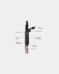 Promotional stainless steel multifunctional keychain - 1