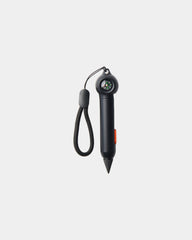 Promotional recycled pencil with compass - Black
