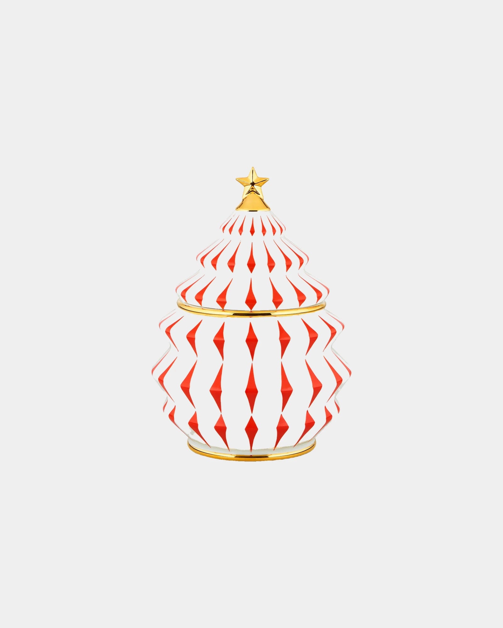 Custom porcelain Christmas cookie box Alessi Delight - Multicolor