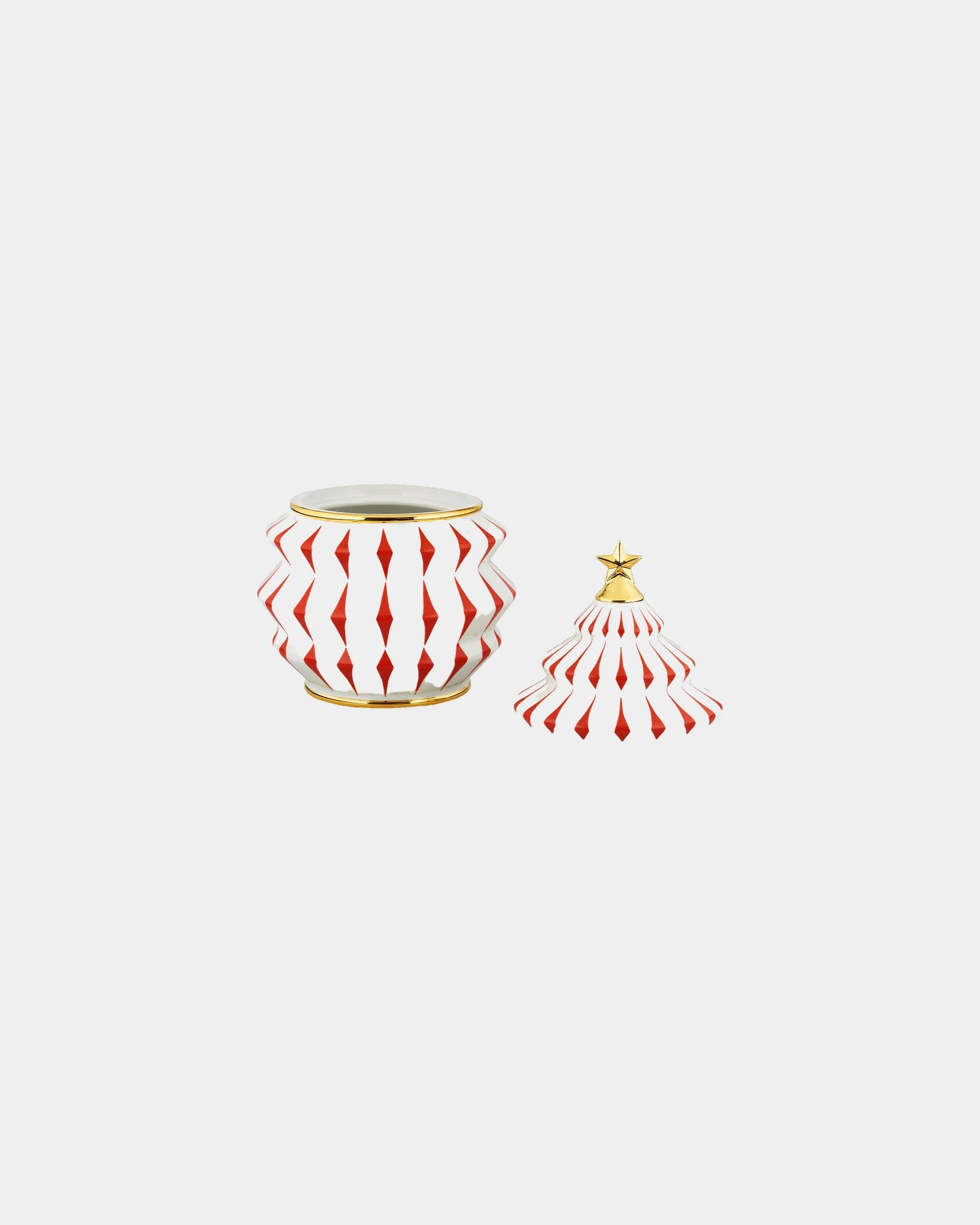 Custom porcelain Christmas cookie box Alessi Delight