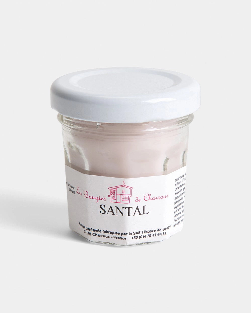 Customizable mini scented candle made in France