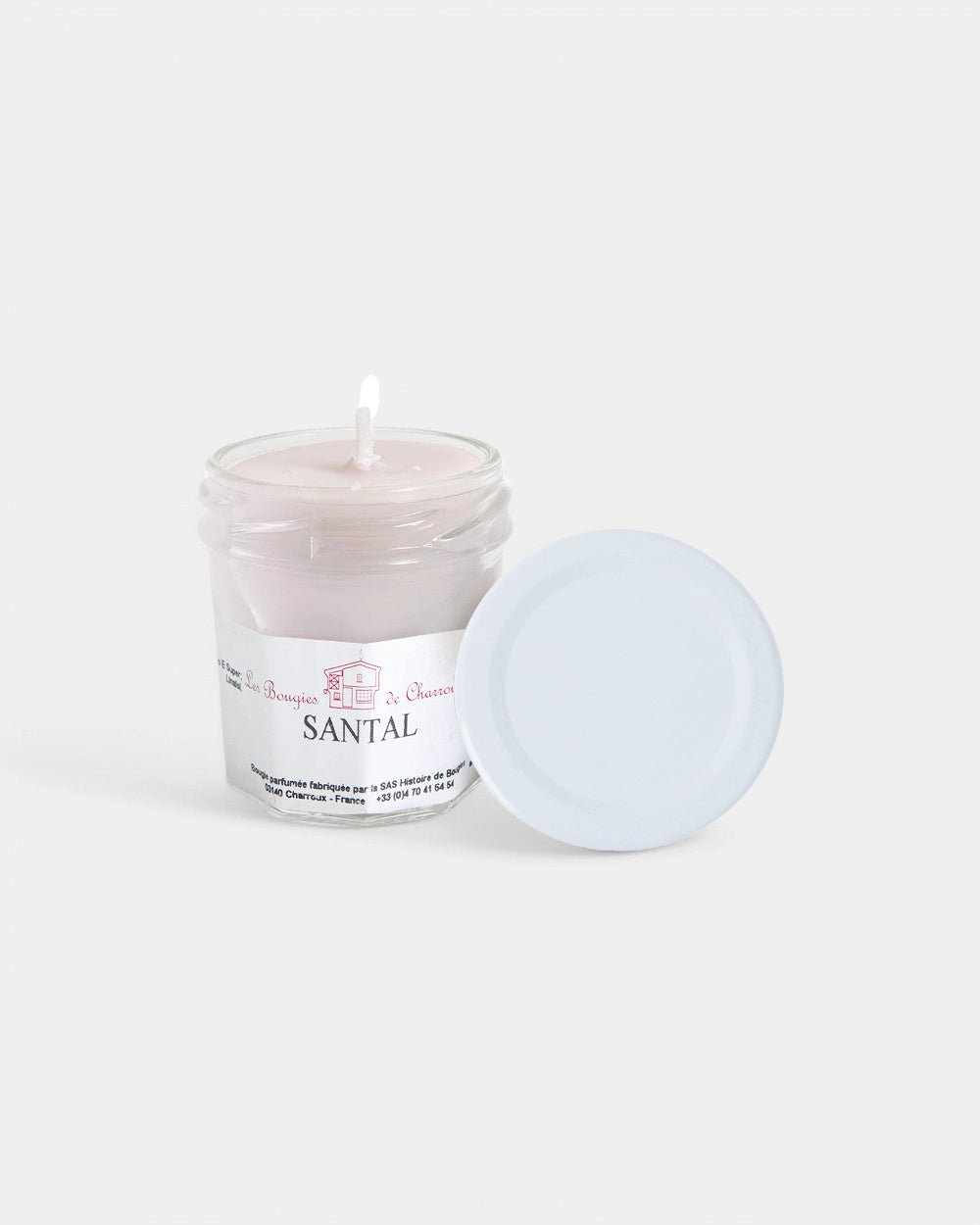 Customizable mini scented candle made in France
