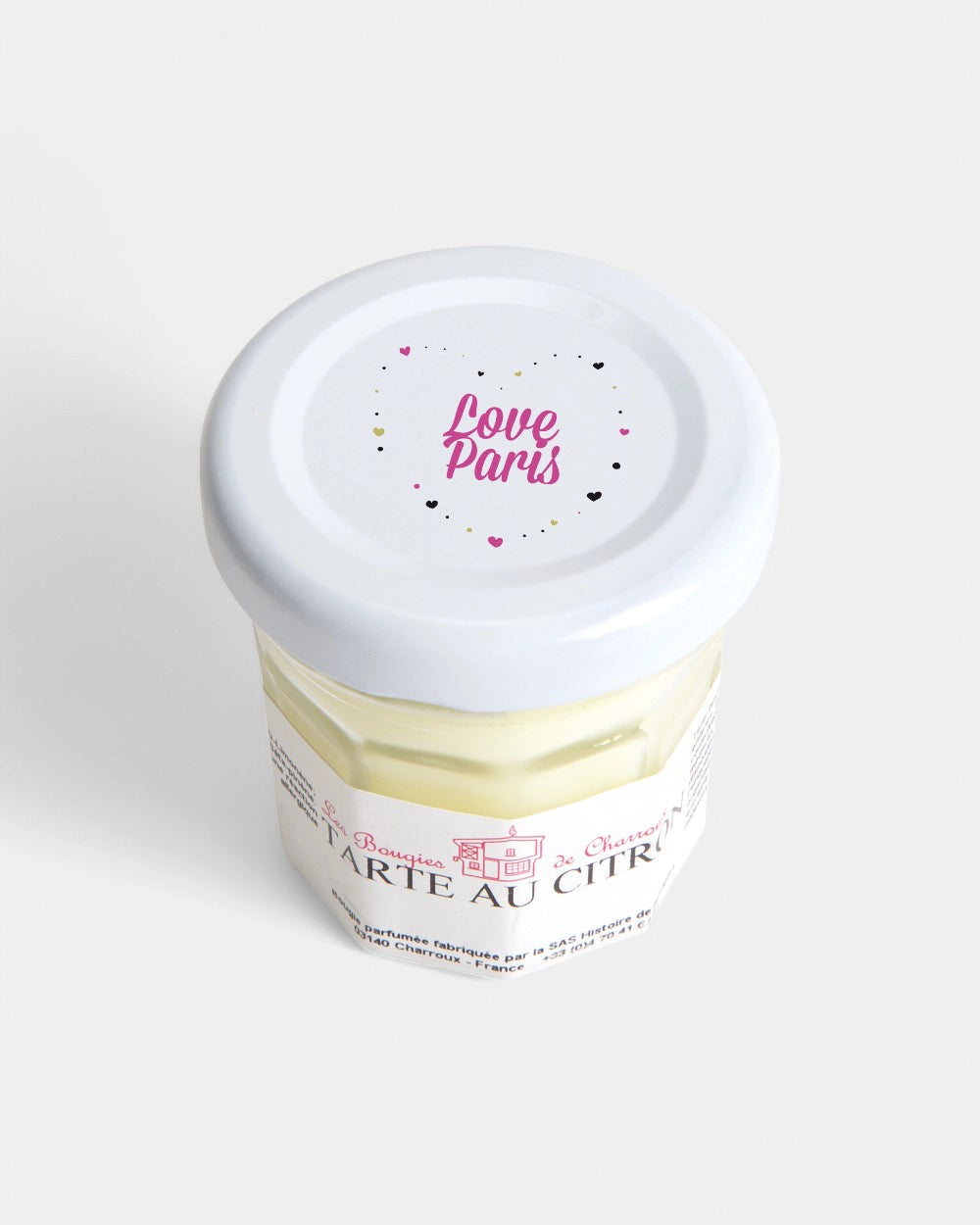 Customizable mini scented candle made in France