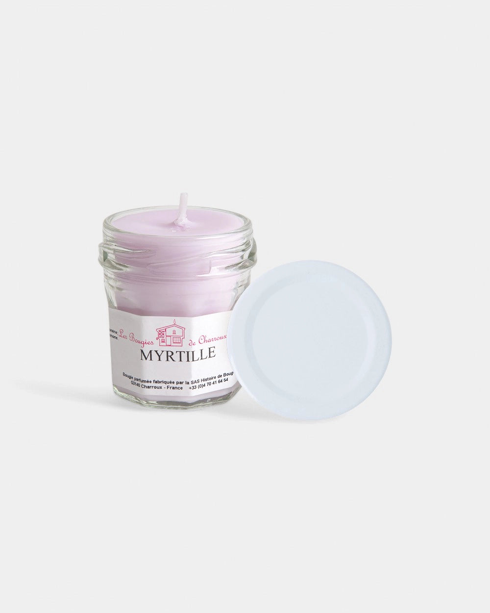 Customizable mini scented candle made in France