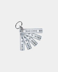 Promotional ABS mini folding ruler keychain - 1