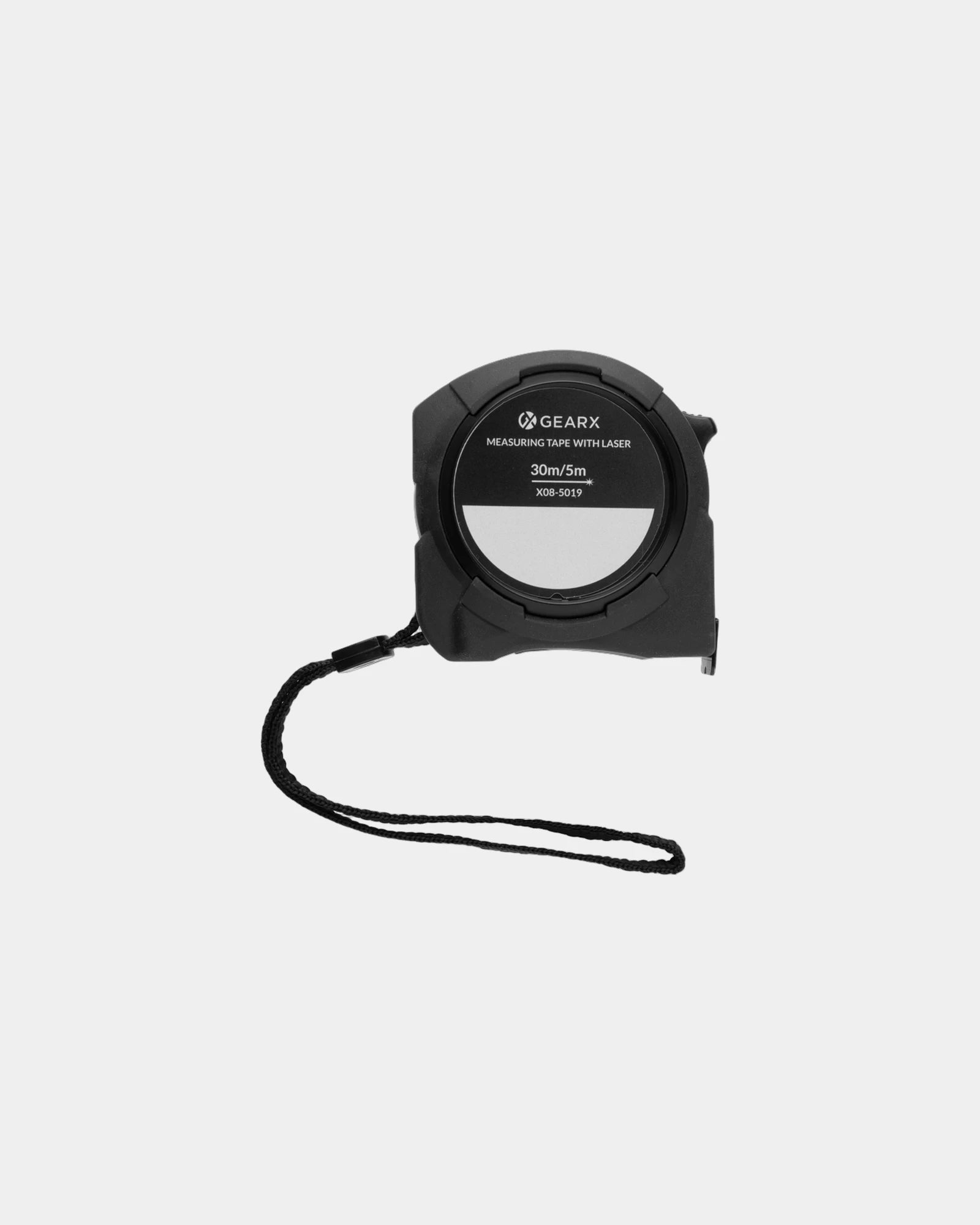 Promotional 5M Gear X tape measure with 30M laser - Black