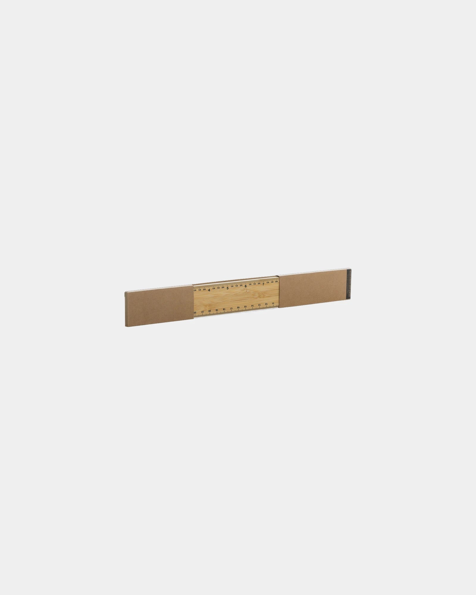 Promotional FSC bamboo double-sided ruler 30cm - 4