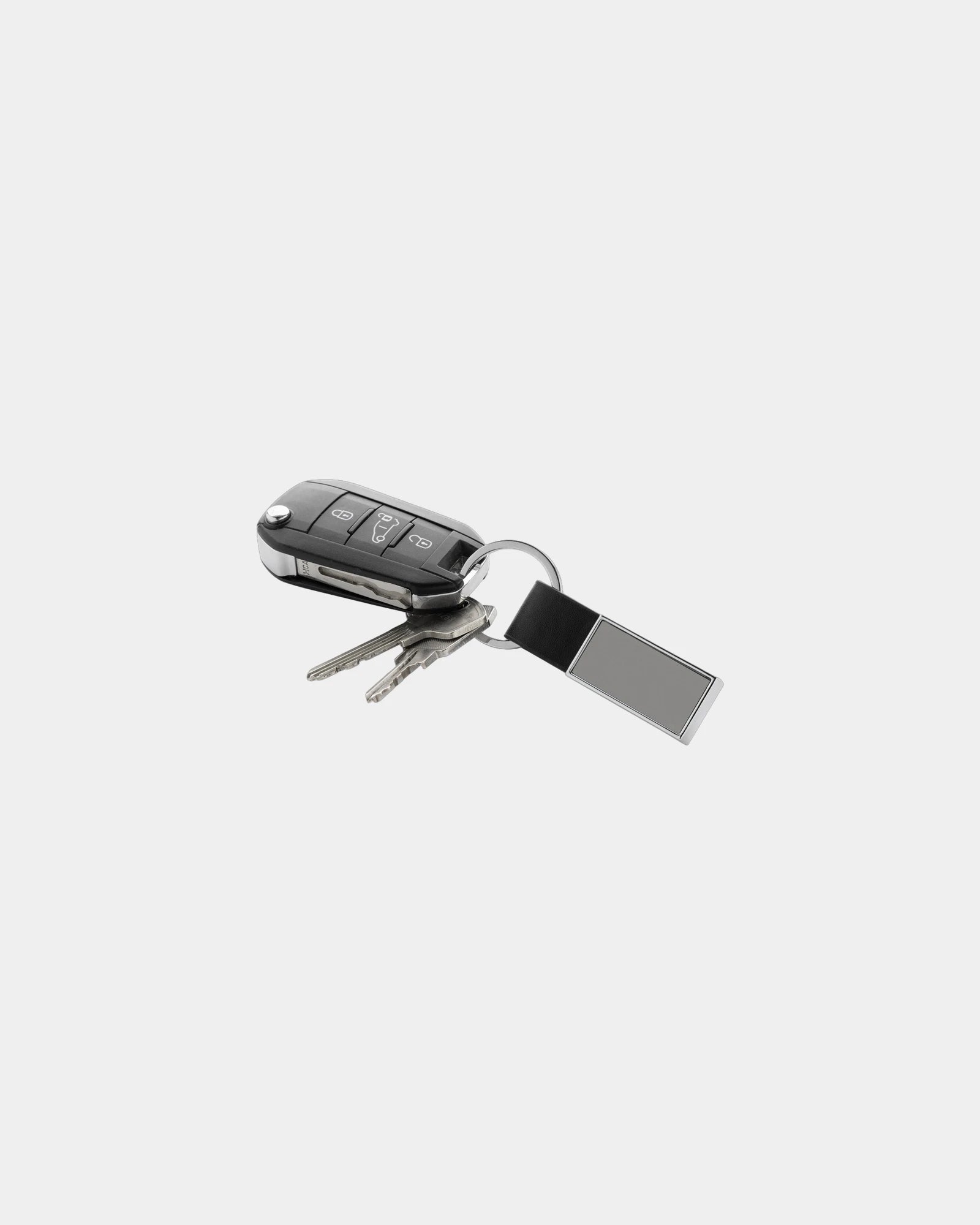 Promotional recycled zinc alloy keychain - 1