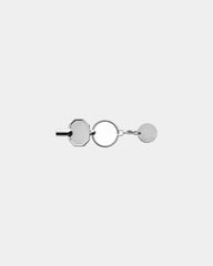 Promotional recycled zinc alloy keychain 3-in-1 - Silver