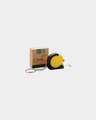 Promotional recycled ABS keychain with 1m tape - 14