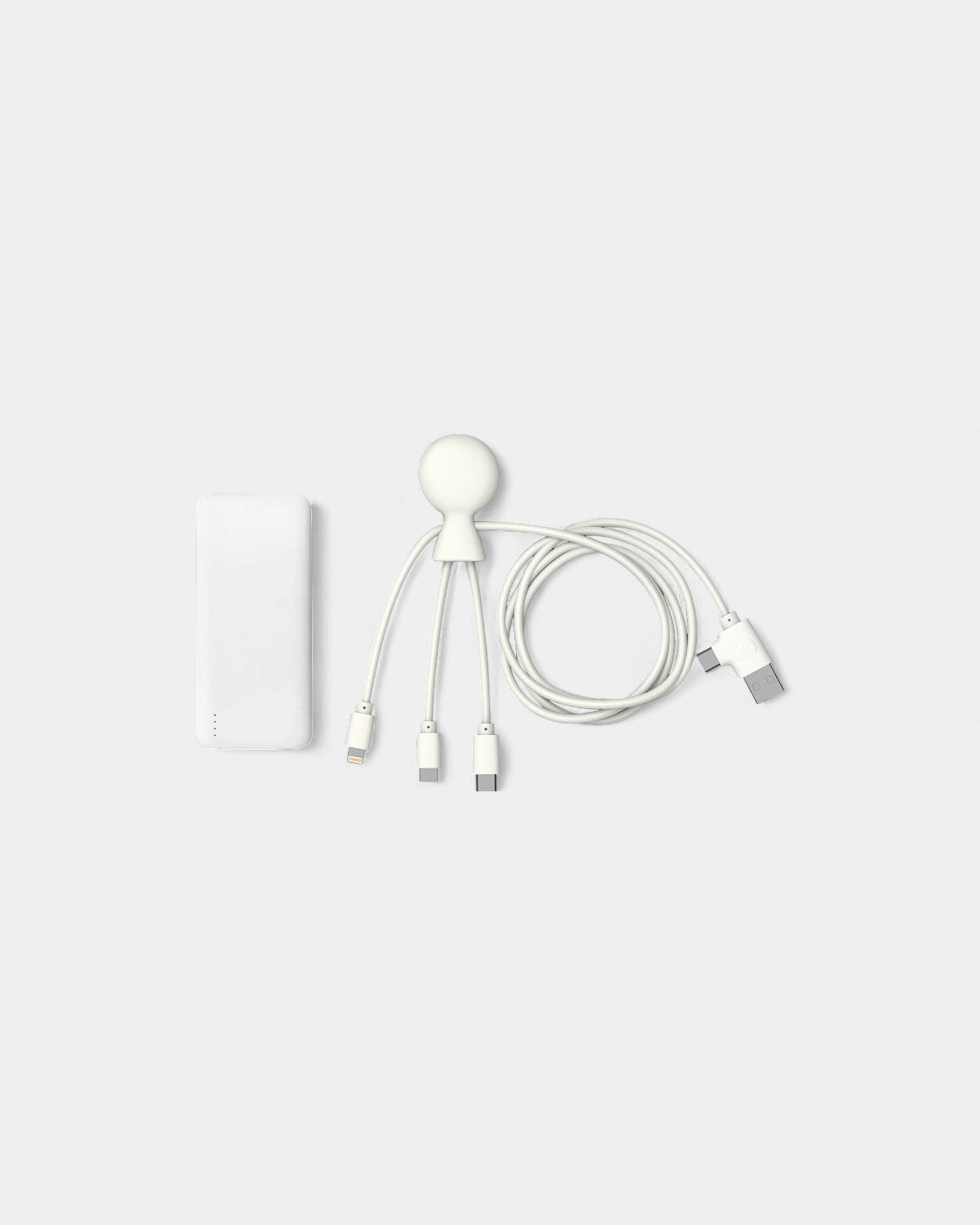 Powerbank 7000 mAh & multi-connector cable 1 m to customize