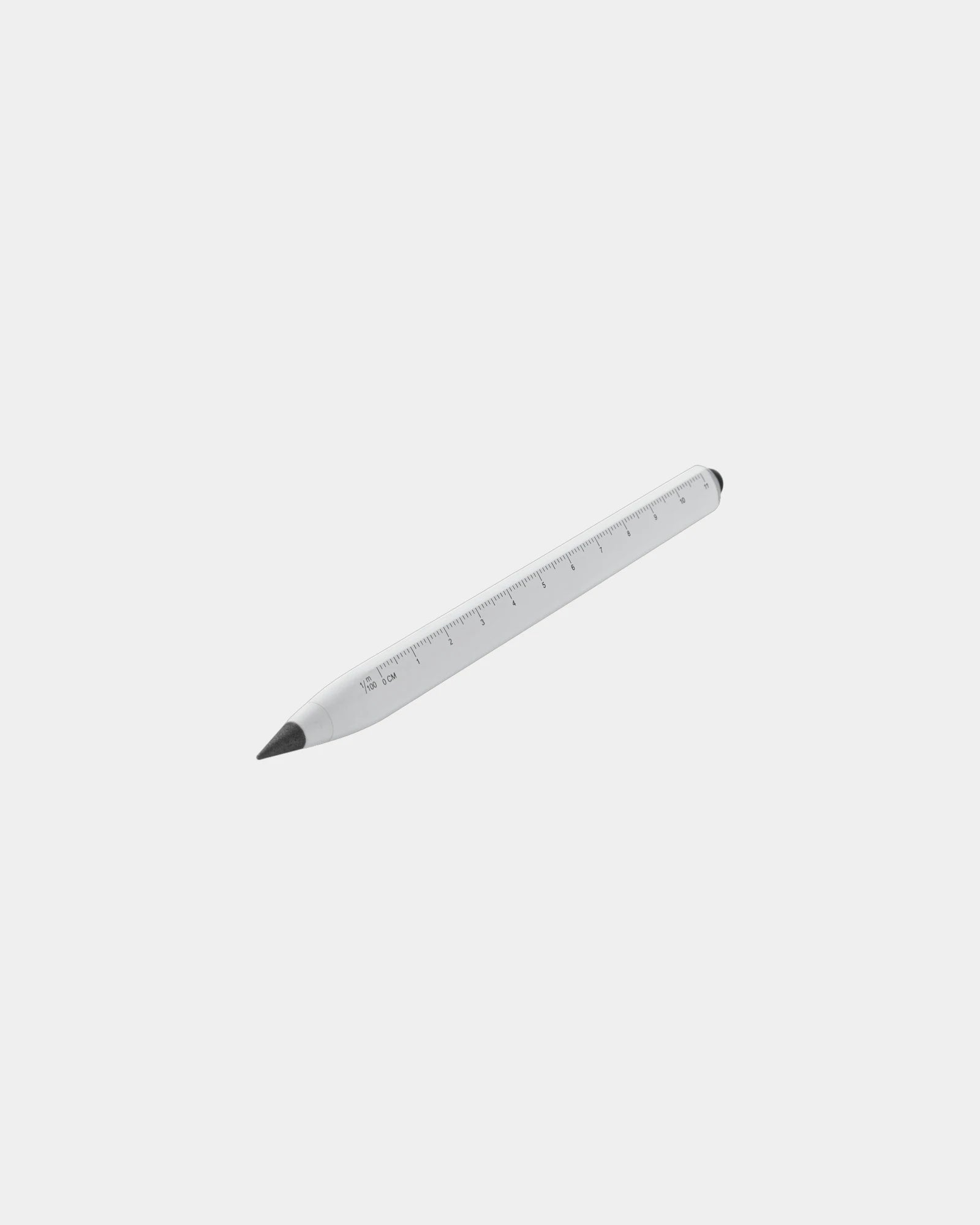 Promotional recycled aluminum multitask pencil - White